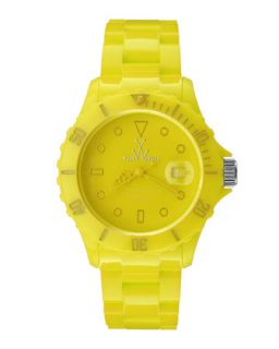39mm Plasteramic Watch, Yellow   Toy Watch   Yellow