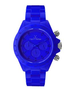 Plasteramic Chronograph Watch, Blue   Toy Watch   Blue
