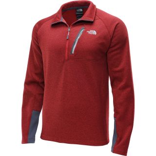 THE NORTH FACE Mens Canyonlands 1/2 Zip Top   Size Medium, Rage Red