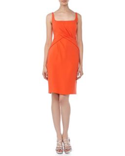 Womens Scoop Neck Sleeveless Dress, Tiger Lily   J. Mendel   Tiger lily (6)