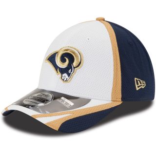 NEW ERA Mens St. Louis Rams 2014 Training Camp 39THIRTY Stretch Fit Cap   Size