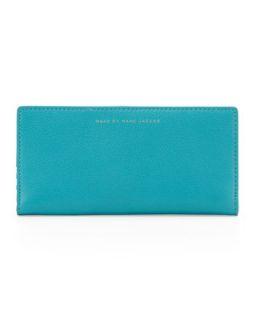 Sophisticated Slim Wallet, Teal   MARC by Marc Jacobs   Painted teal