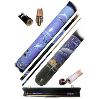 Trademark Global Dolphin Cue Stick   Includes Free Case (40 582DO)