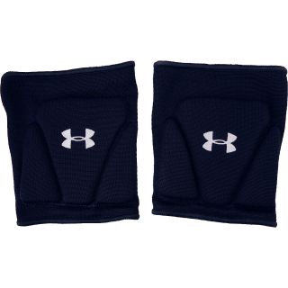 UNDER ARMOUR Strive Volleyball Knee Pads   Size L/xl, Navy/white