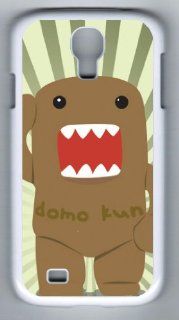 Domo kun DIY Hard Shell Samsung Galaxy S4 I9500 White Case Cell Phones & Accessories
