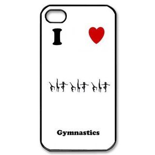 Fashion Gymnastics Personalized iPhone 4 4S Hard Case Cover  CCINO Cell Phones & Accessories