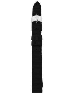 12mm Grosgrain Strap, Black   MICHELE   Black (12mm )