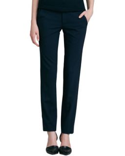 Womens Fitted Stretch Wool Tuxedo Pants   Vince   Coastal (0)