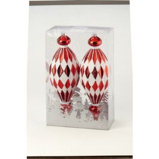 Shop Diamond Finial Boxed Ornament at the  Home Dcor Store