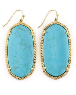 Danielle Earrings, Turquoise   Kendra Scott   Turquoise