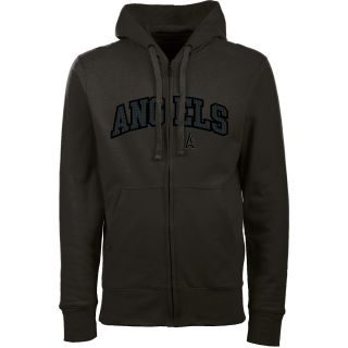 Antigua Anaheim Angels Mens Signature Full Zip Hooded Sweatshirt   Size