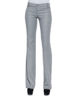 Womens Slim Lightweight Wool Pants, Gray   Altuzarra   Gray (40/6)
