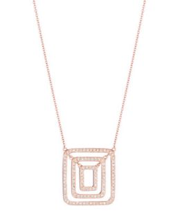 Piece 18k Rose Gold Diamond Pendant Necklace   Mimi So   Gold (18k )