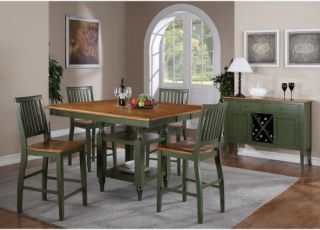 Steve Silver Candice Two Tone Counter Height Dining Table   Dining Tables