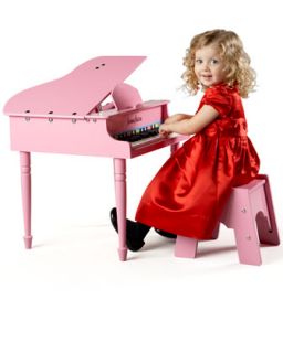 30 Key Mini Grand Piano, Pink   Pink