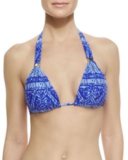 Womens Carioca Bia Tube Bikini Top   Vix   Blue (LARGE/10 12)
