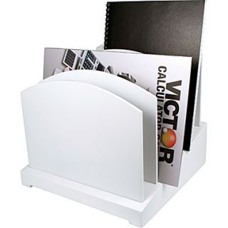 Victor Wood Desk Accessories Incline File, Pure White