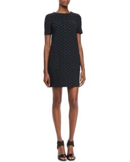 Womens Leyna Dotted Ponte Dress, Black   MARC by Marc Jacobs   Black multi