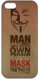 Quotable Anonymous "Man Is Least Himself When He Talks In His Own Person", 2012 iPhone 5 / 5s Case, Plastic, Cover, Motivational, Inspirational, Theme Shell, Text, Quotes, Quote Cell Phones & Accessories