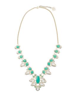 Turquoise & Translucent Tedi Necklace   Kendra Scott   Turquoise
