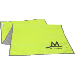MISSION Athletecare Enduracool Instant Cooling Towel, Green
