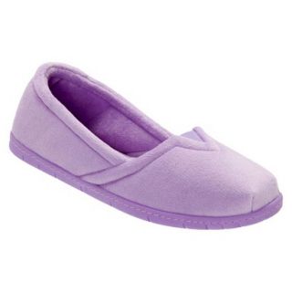 Womens Dearfoams DLuxe Charlize Slippers   Purple M