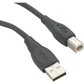 6 Silver Series A/B USB Cable