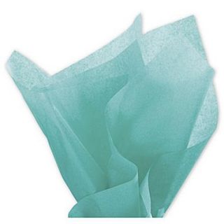 20 x 30 Solid Tissue Paper, Caribbean Blue