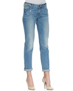 Womens Jimmy Jimmy Relaxed Cropped Jeans, Whitely   Paige Denim   Whitely (26)