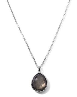 Pyrite Teardrop Pendant Necklace   Ippolita   Silver
