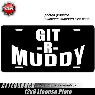 4x4 Mudding Truck License Plate Sports & Outdoors