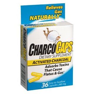 CHARCOCAPS DIETARY SUPP CAPS 36CP W. F. YOUNG INC. Health & Personal Care