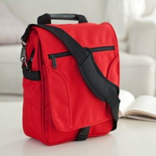 E Sling Netbook Messenger Bag   Red   Computer Laptop Bags