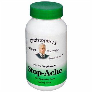 CHRISTOPHER'S ORIGINAL FORMULAS Instead Stop Ache 100C 50 CAPS Health & Personal Care