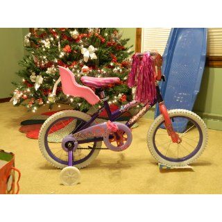 Doll Bicycle Seat   "Ride Along Dolly" Bike Seat with Decorate Yourself Decals (Fits 18" American Girl and Standard Sized Dolls and Stuffed Animals) Toys & Games