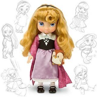 Disney Princess Animators Collection 16 Inch Doll Figure Aurora with Plush Friend Owl Toys & Games