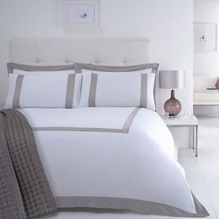 J by Jasper Conran Natural Savoy bed linen