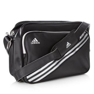 adidas Adidas black rectangular messenger bag