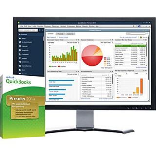 Intuit QuickBooks 2014 Premier Industry Edition Software, 1 User