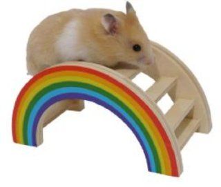 (Boredom Breaker) Small Animal Rainbow Play Bridge  Toy 