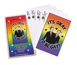 Its Okay To Be Gay Male Playing Cards Automotive