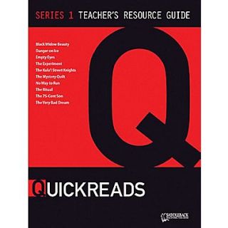 Saddleback Educational Publishing QuickReads Series 1 Teachers Guide CD; Grades 9 12