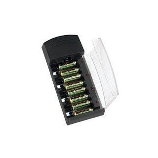 8 Position Battery Charger for Alkaline, NiMH, NiCad Batteries; AA/ AAA/C/D/9V RAYPS3R Health & Personal Care