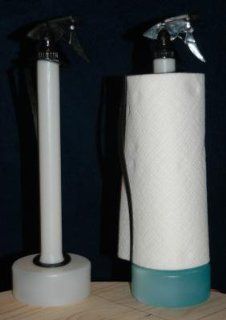 Spray Bottle Paper Towel Dispenser By Spray Mate   Paper Towel Holders
