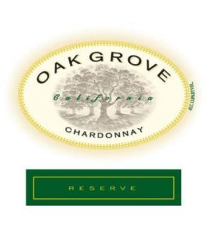 2011 Oak Grove   Reserve Chardonnay 750 ml. Wine