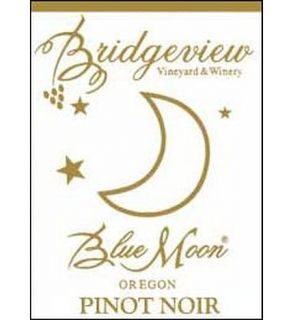 Bridgeview Pinot Noir Blue Moon 2009 750ML Wine