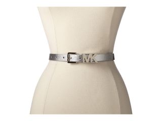 MICHAEL Michael Kors 20mm Saffiano Belt with/ Graphic MK Logo Loop