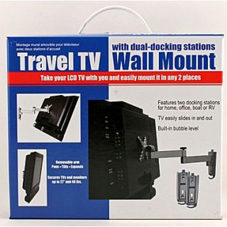 Ready America™ Thumb Lock Fasteners Travel TV Wall Mount