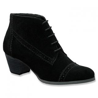 Bass Porter  Women's   Black Cow Suede