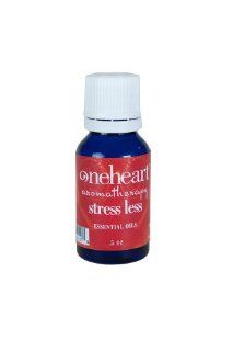 OneHeart Aromatherapy "Stress Less" Essential Oil Blend .5 fl oz Health & Personal Care